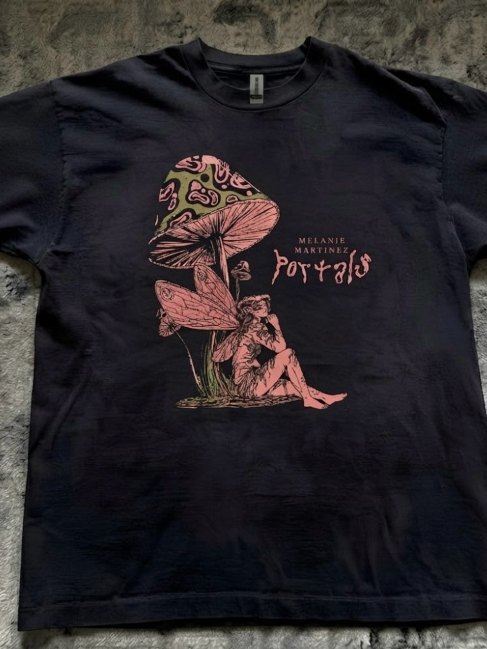 Melanie Martinez Portals Fairy Under Mushroom Whimsical Graphic T-Shirt